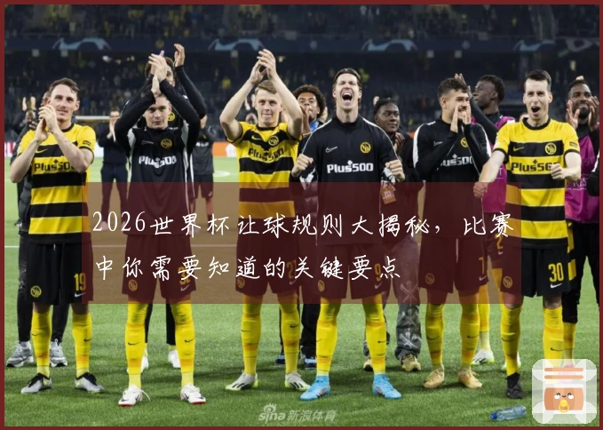 2026世界杯让球规则大揭秘，比赛中你需要知道的关键要点